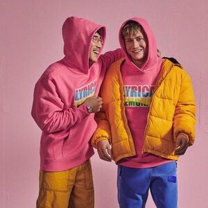 Nike Jordan × Lyrical Lemonade Hoodie Collab Pink - XL - Men's - EUC